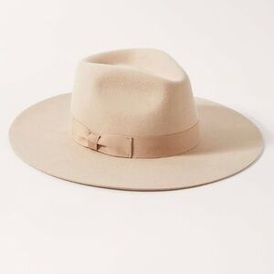 Urban Outfitters Tan Wide Brim Fedora